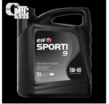 Моторное масло ELF Sporti 9 5W-40 5L